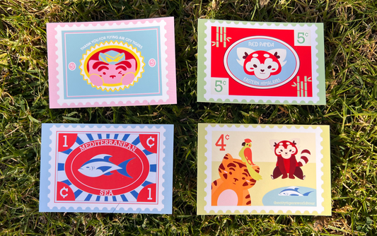 World Tour Postcards