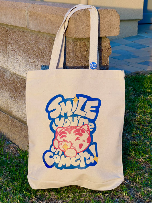 Smile You're on Camera Tote